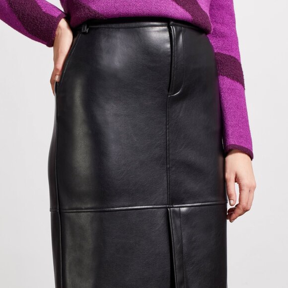 Tribal pleather skirt - Picture 3 of 4